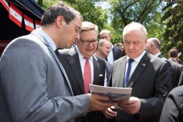 Moldovan president attends inauguration of European Town