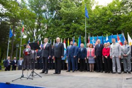 Moldovan president attends inauguration of European Town