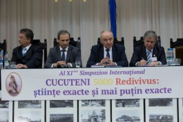 Președintele Nicolae Timofti a participat la inaugurarea celei de-a XI-a ediții a simpozionului internaţional „Cucuteni – 5000: Redivivus: știinţe exacte şi mai puţin exacte”