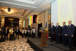 Выступление Президента Республики Молдова Николае Тимофти на приеме, организованном Посольством Румынии по случаю Национального дня cтраны