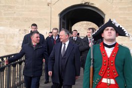 Igor Dodon şi Vadim Krasnoselski au avut o întrevedere de lucru la Bender