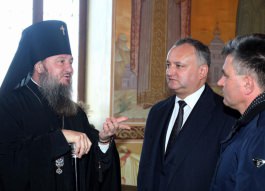 President Igor Dodon and Transnistrian region leader Vadim Krasnoselsky had a working meeting in Bender today