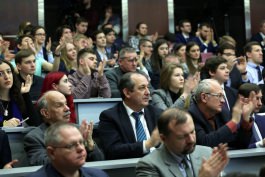 Igor Dodon a ținut un discurs în fața studenților la Institutul de Stat pentru Relaţii Internaţionale din Moscova