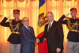 Președintele Igor Dodon a primit scrisorile de acreditare a patru noi ambasadori