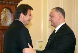 Igor Dodon a avut o întrevedere cu Jose Luis Herrero