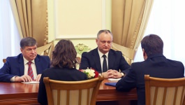 Igor Dodon a avut o întrevedere cu Jose Luis Herrero