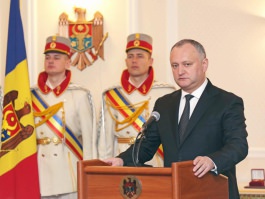 Igor Dodon, Președintele Republicii Moldova a oferit distincții de stat