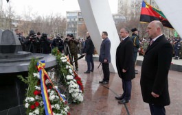 Президент Игорь Додон принял участие в церемонии по случаю 28-ой годовщины вывода советского военного контингента из Афганистана