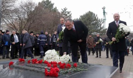 Президент Игорь Додон принял участие в церемонии по случаю 28-ой годовщины вывода советского военного контингента из Афганистана