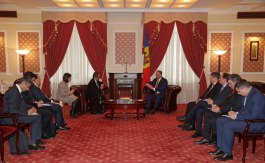 Молдавский президент встретился с замминистра иностранных дел Турции