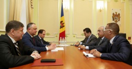 Președintele Republicii Moldova a avut o întrevedere cu ambasadorul Statului Qatar în Republica Moldova