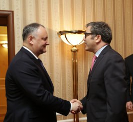 Președintele Igor Dodon a avut o întrevedere cu misiunea FMI