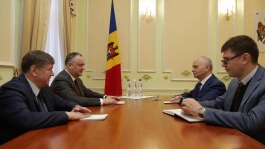Președintele Republicii Moldova s-a întîlnit cu Ambasadorul Federației Ruse la Chișinău