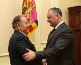 Igor Dodon a avut o întrevedere cu dl Hulusi Kilic, ambasador al Republicii Turcia la Chișinău