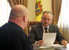 Президент Республики Молдова провел прием граждан
