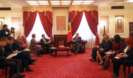 Moldovan president meets Estonian foreign minister