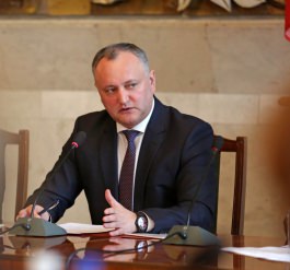 Igor Dodon a semnat Decretul privind crearea Consiliului Economic pe lîngă Președintele Republicii Moldova și componența nominală a acestuia