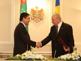 Nicolae Timofti had meetings with the president of  the Republic of Turkmenistan, Gurbanguly Berdimuhamedow