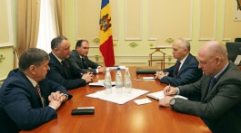 Igor Dodon, Președintele Republicii Moldova a avut o întrevedere cu ambasadorul Federației Ruse în Republica Moldova, Farit Muhametșin