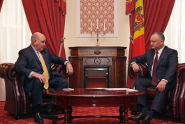 Igor Dodon, Președintele Republicii Moldova a avut o întrevedere cu vice-ministrul Afacerilor Externe al Federaţiei Ruse, Grigorii Karasin