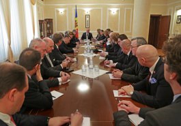 Глава государства провел сегодня встречу с представителями дипломатического корпуса стран-членов Европейского союза, аккредитованных в Кишиневе