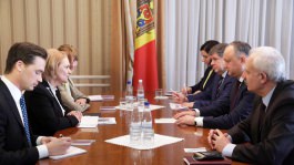 President meets head of OSCE Parliamentary Assembly Group on Moldova