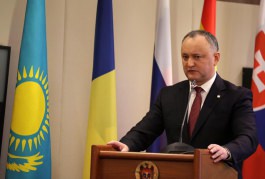 Igor Dodon: Identitatea și istoria sînt pilonii statalității moldovenești