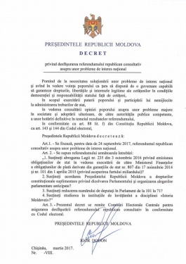 Igor Dodon a făcut un bilanț al primelor 100 de zile în calitate de președinte al Republicii Moldova.