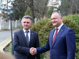 Igor Dodon a făcut bilanțul întrevederii sale cu Vadim Krasnoselski