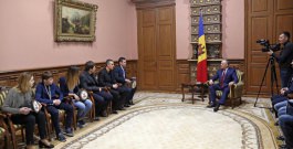 Igor Dodon, Președintele Republicii Moldova s-a întîlnit cu un grup de sportivi moldoveni