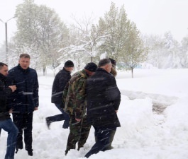 Президент Республики Молдова распорядился о применении мер по устранению последствий природного катаклизма 