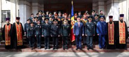 Președintele Republicii Moldova, Igor Dodon a participat la ceremonia festivă de arborare a Drapelului de Stat al Republicii Moldova