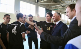 Președintele Republicii Moldova, Igor Dodon a conferit Universității de Stat de Educație Fizică și Sport, distincția „Ordinul Republicii” 