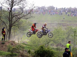 Igor Dodon a participat la deschiderea Campionatului de motocros