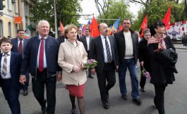 Президент Республики Молдова Игорь Додон принял участие в мероприятиях по случаю Международного дня солидарности трудящихся