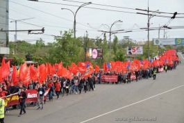 Igor Dodon, Președintele Republicii Moldova a participat la acțiunile dedicate Zilei internaționale a Solidarității Oamenilor Muncii