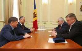 Igor Dodon a avut o întrevedere cu deputatul Dumei de Stat a Federației Ruse, Kazbek Taisaev