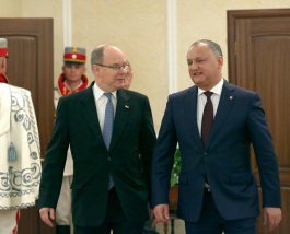 Igor Dodon, Președintele Republicii Moldova a avut o întrevedere cu Prințul Principatului Monaco, Albert al II-lea