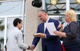 Igor Dodon a participat la Hramul satului Grigorievca