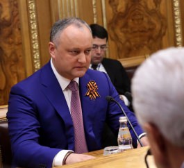 Igor Dodon a avut o întrevedere cu președintele Dumei de Stat a Adunării Federale a Federației Ruse   