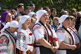 Președintele Republicii Moldova a participat la ceremonia de inaugurare a Memorialului ostașilor căzuți pentru eliberarea satului Delacău