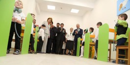 Președintele țării a participat la ceremonia de inaugurare a grădiniţei de copii din satul Cişmichioi