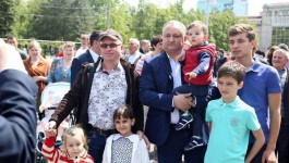 Președintele țării, Igor Dodon a participat la Festivalul Familiei