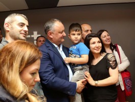 Игорь Додон встретился с представителями молдавской диаспоры в Турции