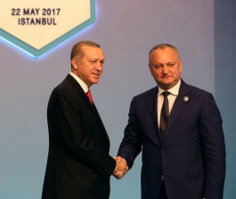Президент Молдовы Игорь Додон выступил на юбилейном, 25-м саммите Организации Черноморского экономического сотрудничества