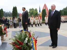 Николае Тимофти участвовал в торжествах, посвященных 22-й годовщине провозглашения независимости Республики Молдова