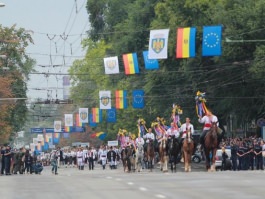 Președintele Nicolae Timofti a participat la manifestațiile consacrate Zilei Independenței