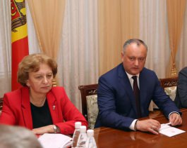 Igor Dodon a avut o întrevedere cu membrii Clubului Internaţional Bizantin