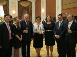 Президент Республики Молдова Николае Тимофти дал прием по случаю Дня Независимости