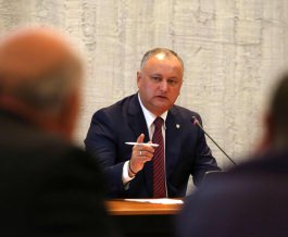 Igor Dodon, Președintele țării a desfășurat tradiționala ședință de raportare și planificare cu Aparatul Președintelui Republicii Moldova